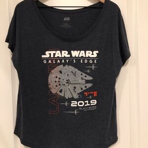 Disney World Star Wars Galaxy’s Edge Scoop Nevk Shirt, Large